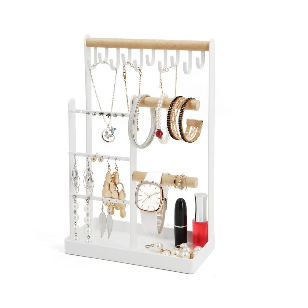 Jewelry organizer stand/Jewelry tree/earring and necklace organizer/Gifts for wo